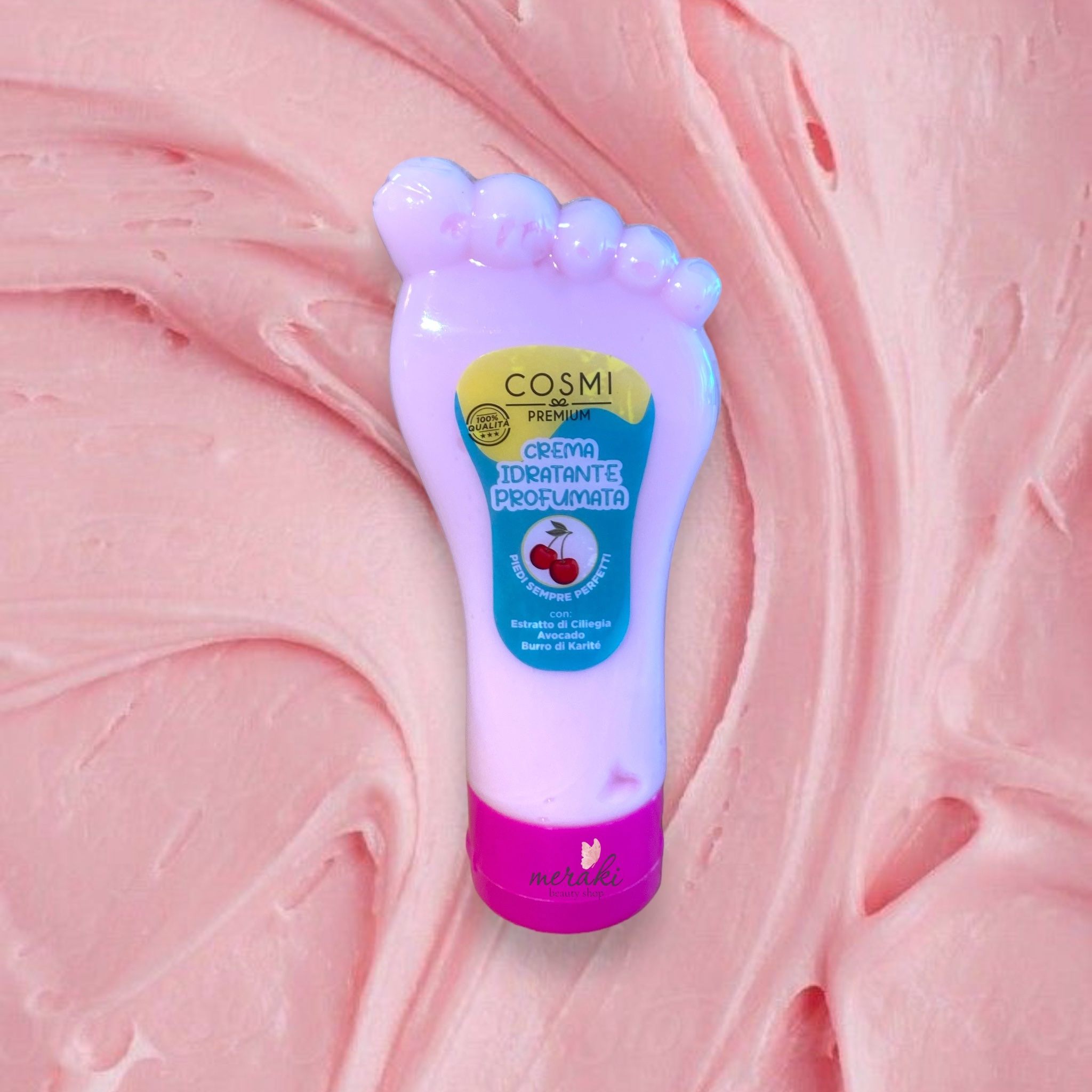 Crema Hidratante Pies Cereza Cosmi