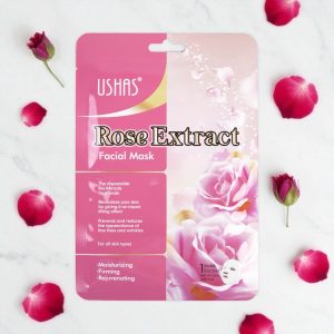 Mascarilla Facial Extracto de Rosa