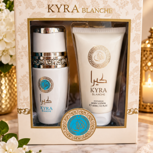 Estuche Perfume & Body Lotion Kyra Blanche “Bianco Latte”