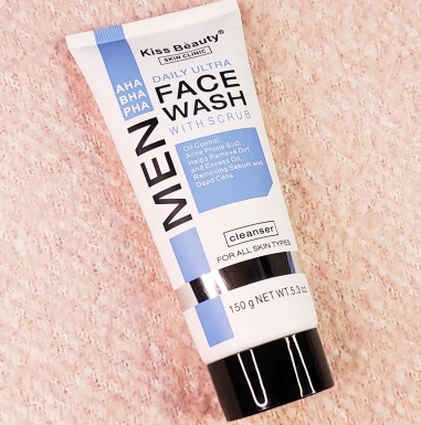 Limpiador Facial con Exfoliación Hombre