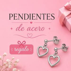 Pendientes de Acero 🎁 Regalo
